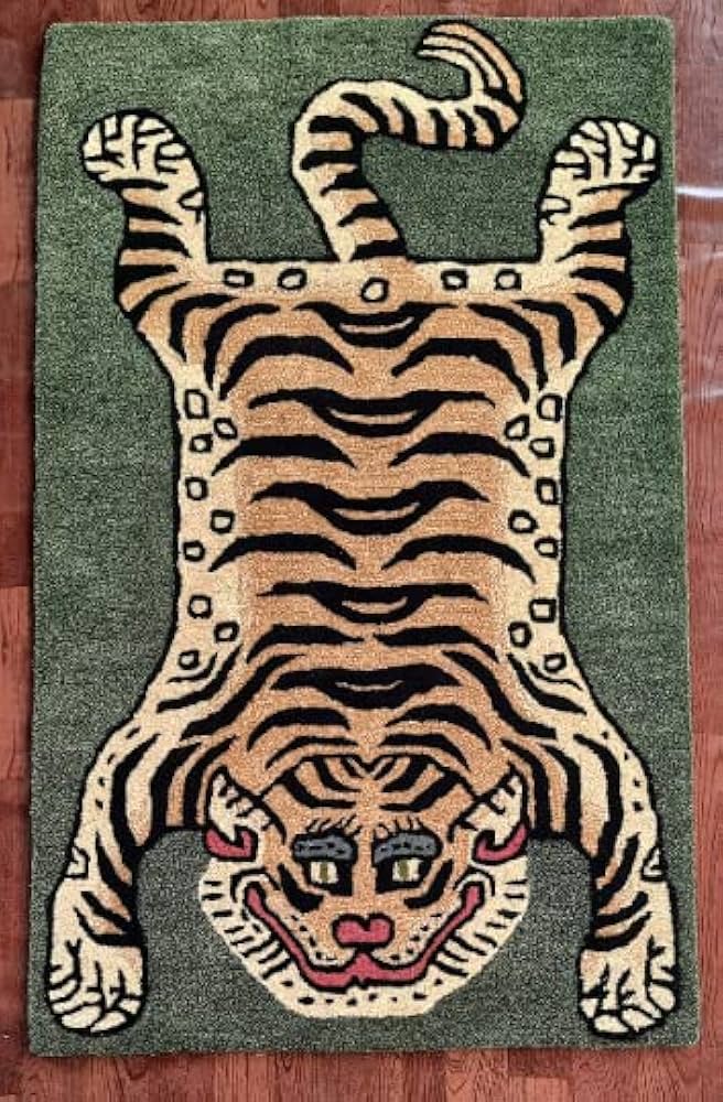 アート・デザイン・音楽 The Tiger Rugs of Tibet The Tiger